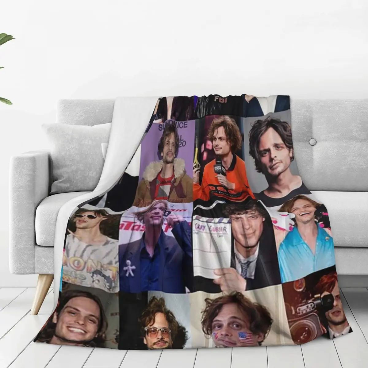 Spencer Reid From Criminal Minds Blanket Flannel Warm Sofa Throw Blankets For Couch Bedding Office Throws Bedspread Quilt