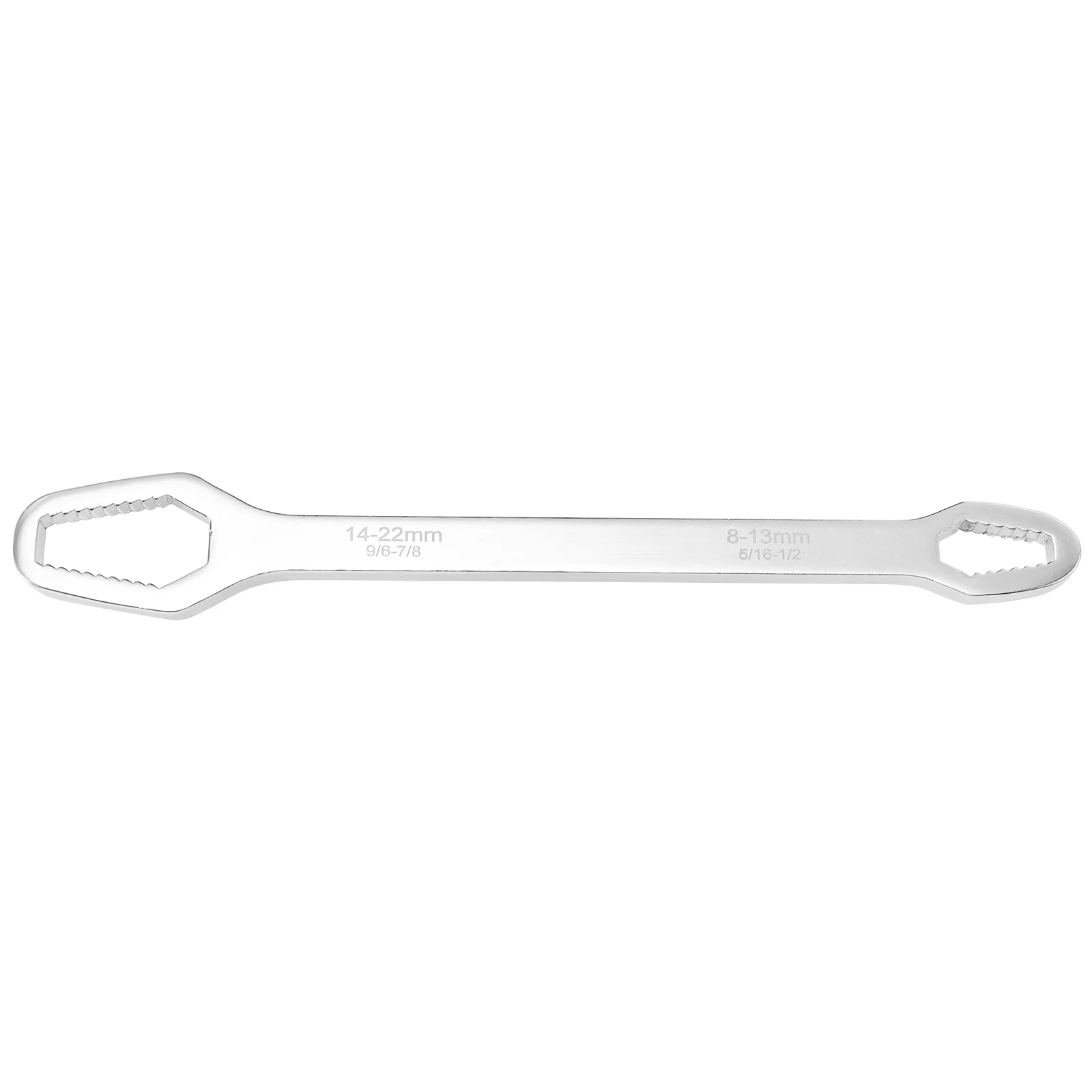 

1Pcs Durable Double Ended Self-Tightening Wrench Multipurpose Spanner for Auto Mechanical Repair Screw Nut Tool