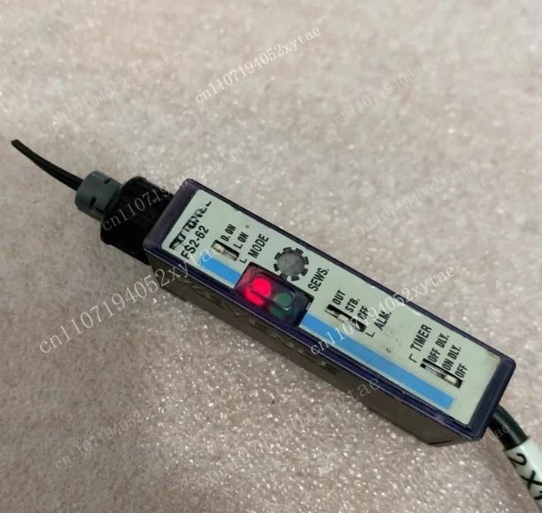 FS2-62, fiber optic amplifier, 12-24V DC power supply, tested OK