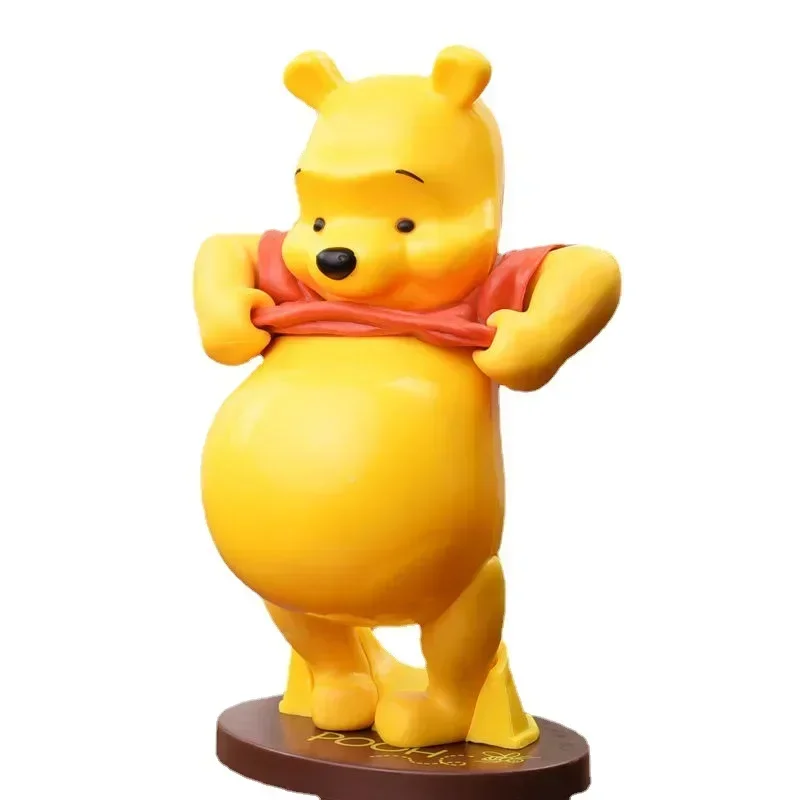 20cm Classic anime Winnie the Pooh bear action figure PVC statue doll big belly bear collection model home decor kids gift toy