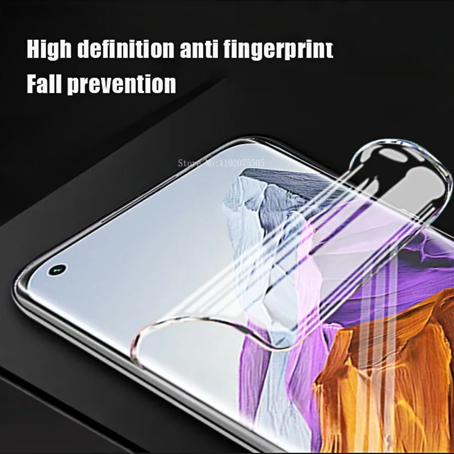 4-1pcs for Xiaomi Mi 11 11T 11i 11X 10 10S 10i 10T Ultra Pro Lite Zoom Youth 5G Screen Protectors Hydrogel Film for Xiaomi 11Pro