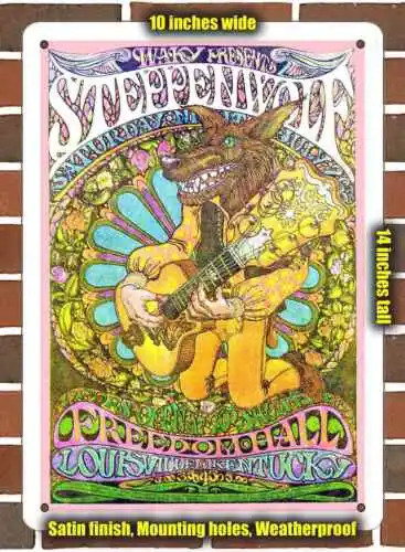 Metal Sign - 1969 Steppenwolf in Louisville- 10x14 inches