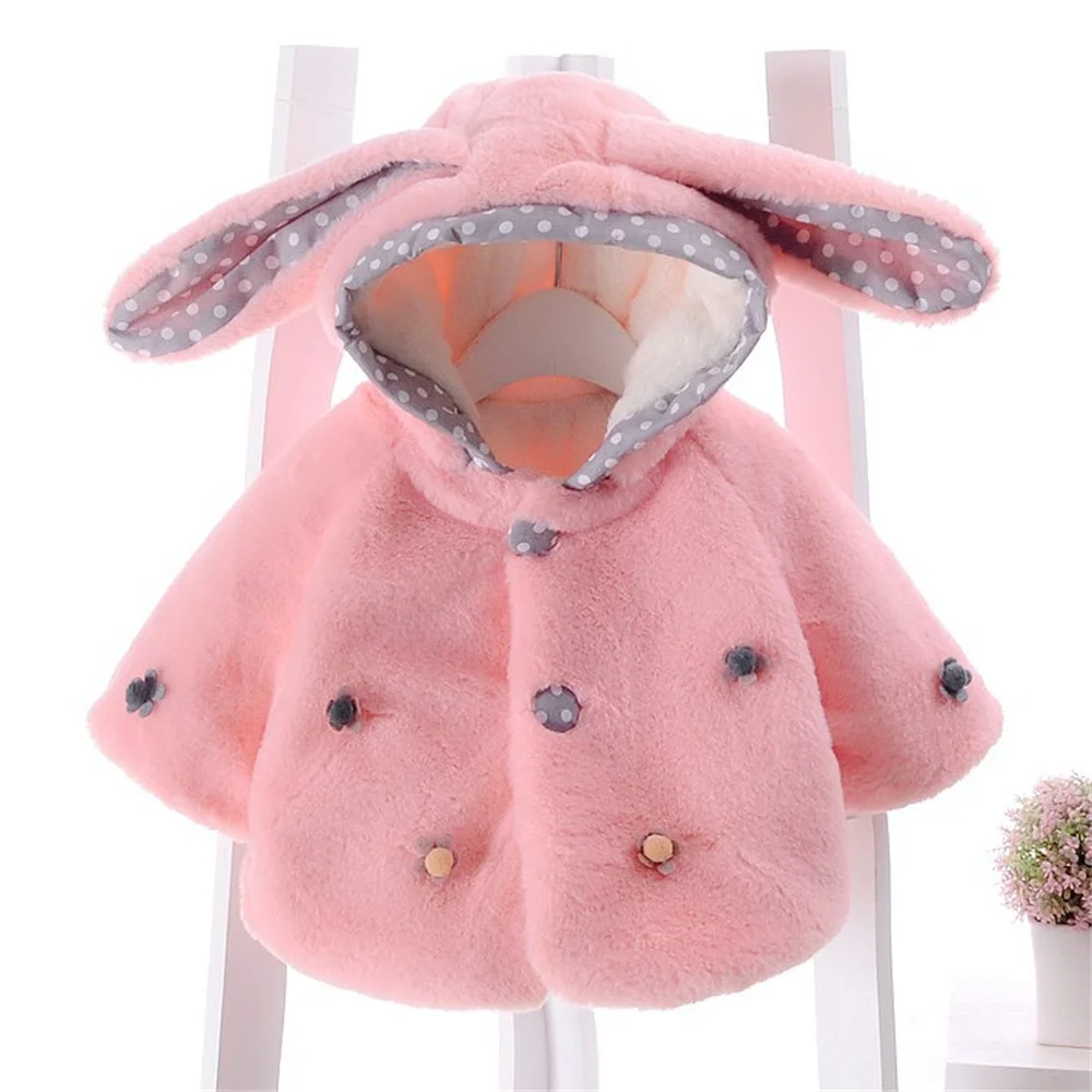 Girls\' Autumn and Winter New Hooded Sweater Shawl Coat Children\'s 3D Flower Plush Winter Small Sweater Top