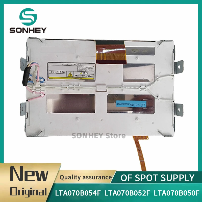 Well tested 7-inch LCD module LTA070B054F LTA070B052F LTA070B050F with touch screen display, suitable for Land Cruiser car DVD