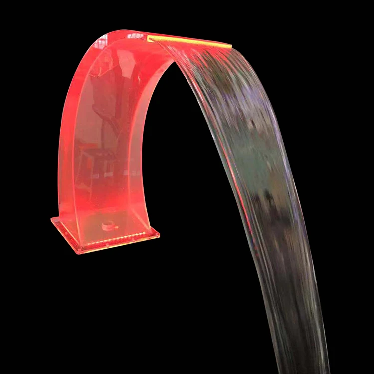 

cl-Free Standing Hanging Colorful Waterfall*