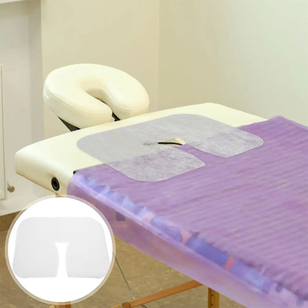 

300 шт. одноразовые простыни для массажного стола, нетканый чехол с отверстием для лица, чехол для спа-салона, наволочка, косметические принадлежности