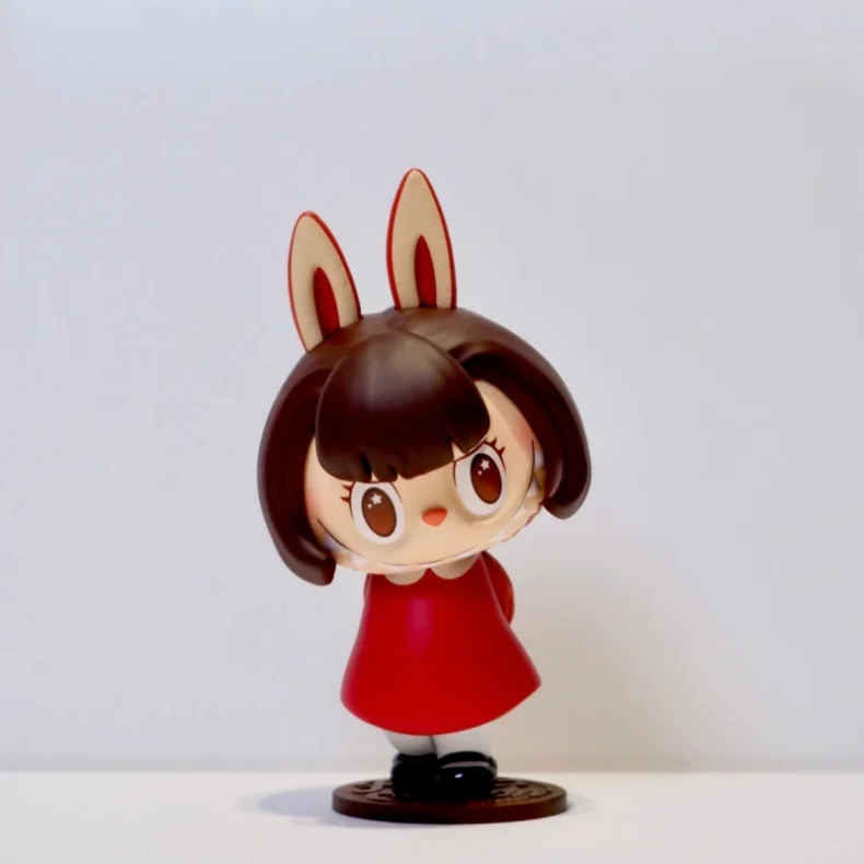 Original POPMART Labubu Retro Friseursalon Blind Box Actionfigur Sammlerstück Schreibtischdekoration Auto-Ornament Geburtstagsüberraschungsgeschenk – Detail 7