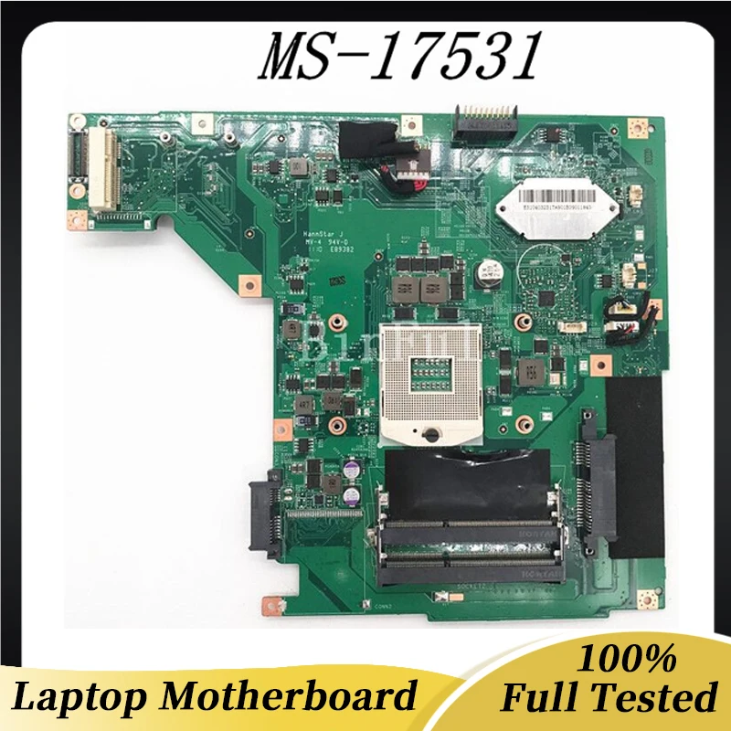 

Free Shipping High Quality Mainboard For MS-17531 Laptop Motherboard 100% Full Working Well