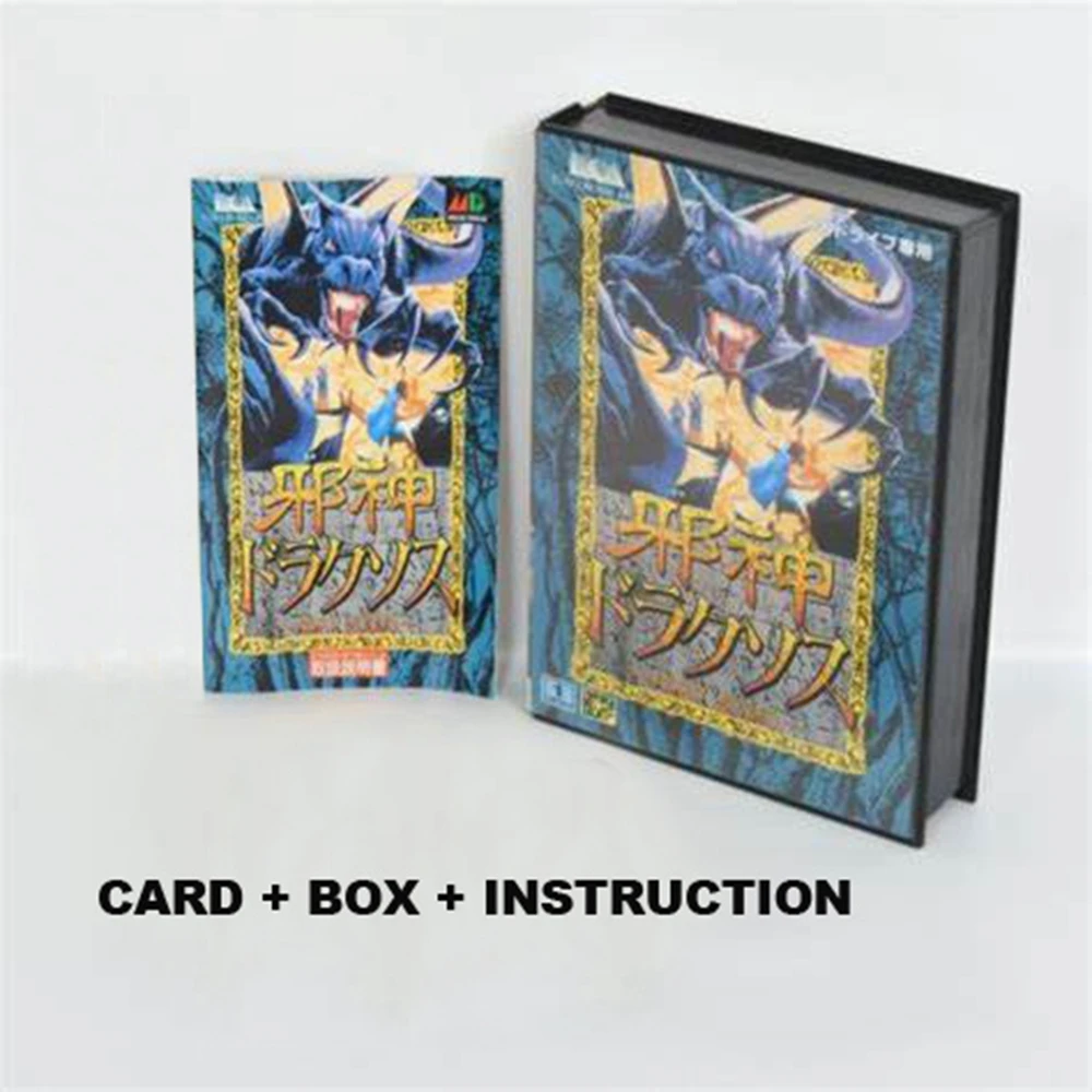 ไม้เสี่ยงพร้อมกล่องและตลับหมึกแบบแมนนวลสำหรับการ์ดเกม Sega MD 16บิตระบบการกำเนิด megadrive