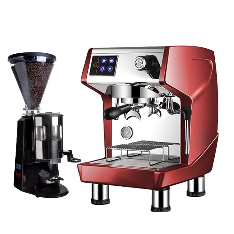 Stainless steel coffee machine for commercial espresso production 4