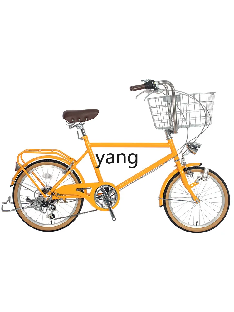 Yjq Bicycle Ladies City Adult Lightweight Variable Speed Scooter Shuttle Bus Retro Bicycle