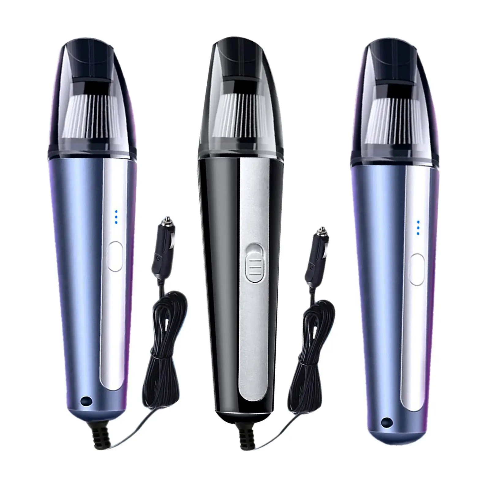 Handheld Cars Vacuum Cleaner Dry and Wet Use 6000PA Strong Suction Powerful Cyclone Suction for Accessories, Vehicle Parts