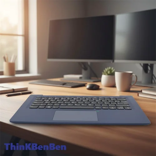 Imagen 1 del producto Carcasa Superior para Teclado en Español Latino Azul para Lenovo Ideapad S130 14 130s 14IGM 120s 14IAP 5CB0R61165