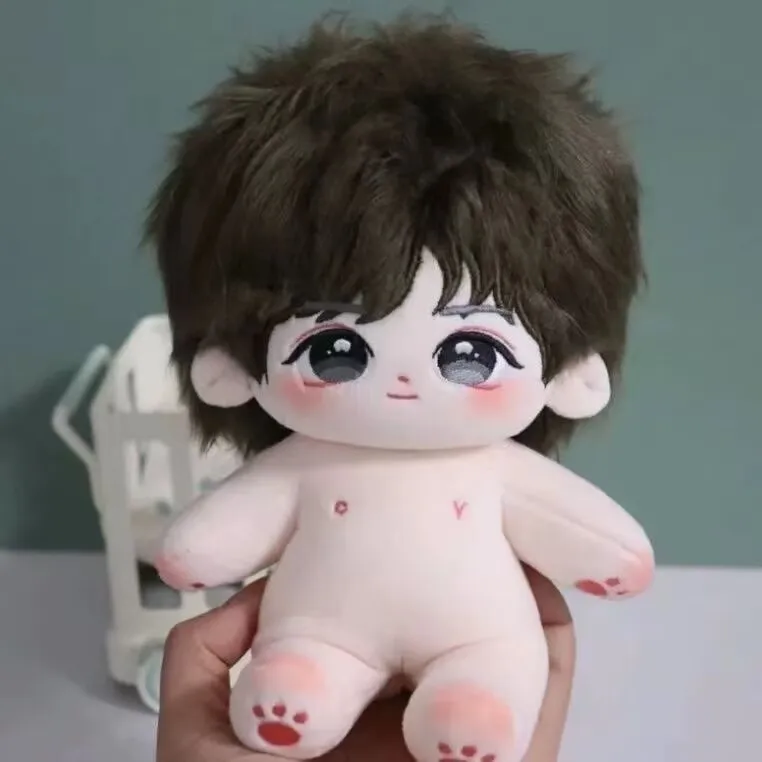 "Cheng Yi's 20cm cotton doll, a premium celebrity plush toy, perfect for holiday gifts and playful occasions." view 4