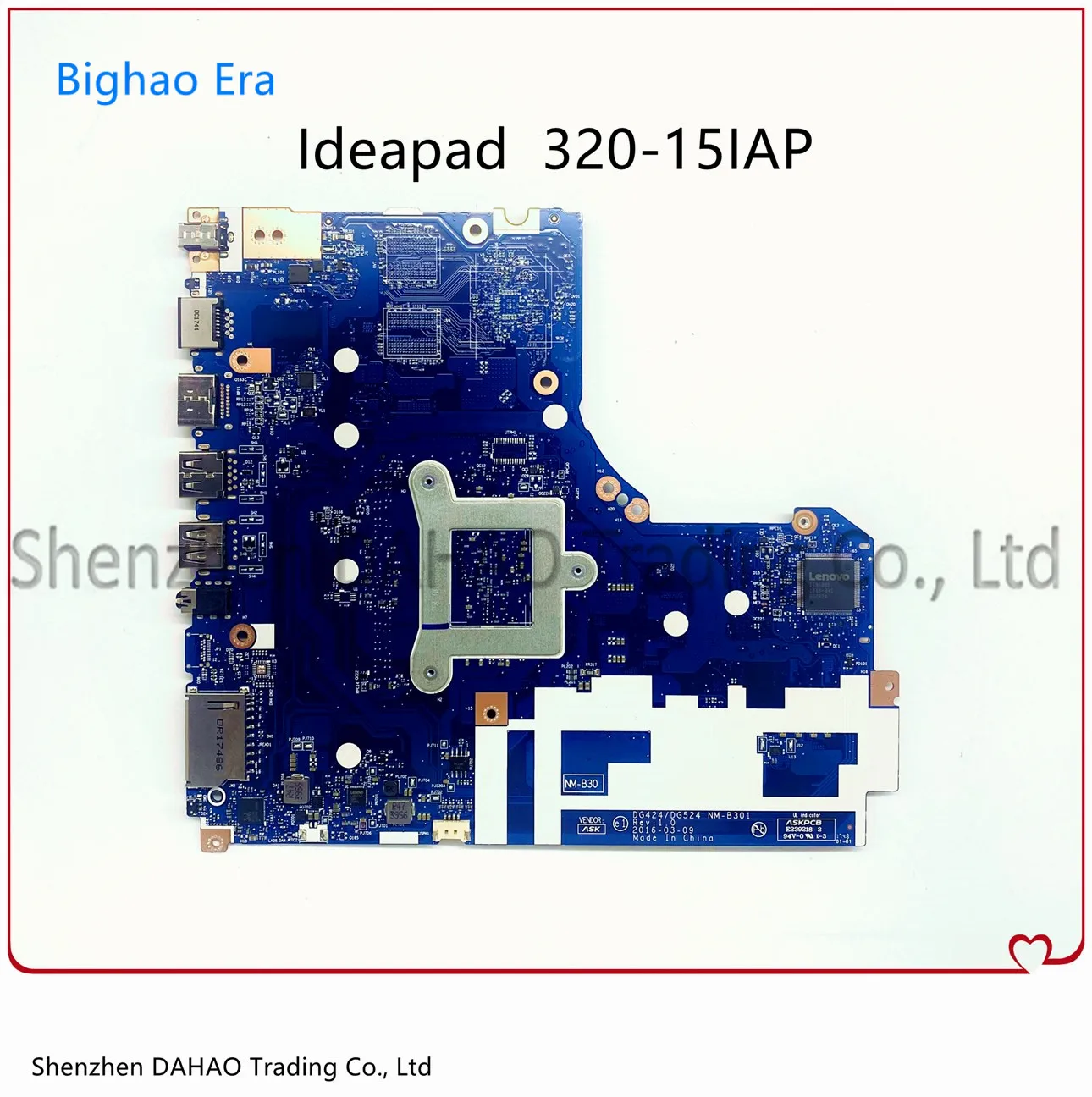 For Lenovo Ideapad 320-15IAP Laptop Motherboard DG424 DG524 NM-B301 Mainboard With N3350 N4200 CPU 5B20P20644 5B20P20648 DDR3L image 2