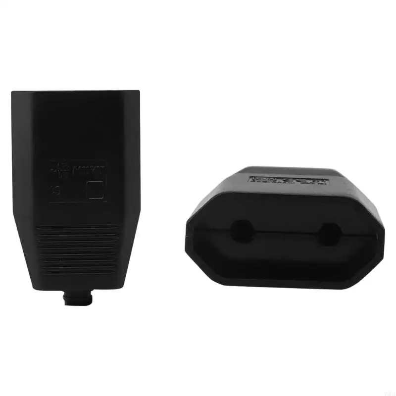 T5EA Плоские соединители 250 В 2,5 А Адаптер евровилки для осветительных приборов Мелкая бытовая техника 2-контактное устройство