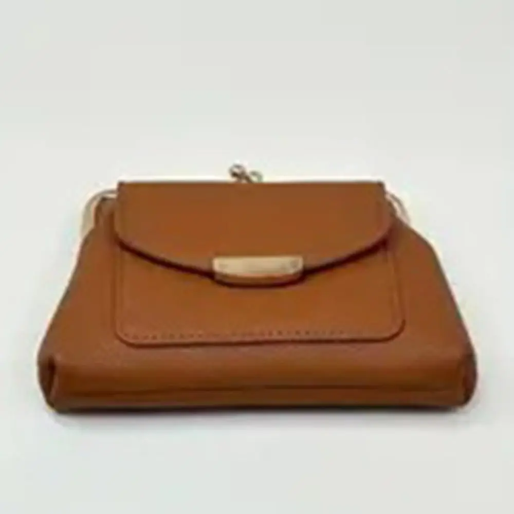 ليتشي نمط قفل صغير كليب محفظة نسائية للعملات المعدنية بو الجلود مفاتيح/أحمر الشفاه/سماعة قبلة قفل محفظة جلدية بلون المحمولة #3