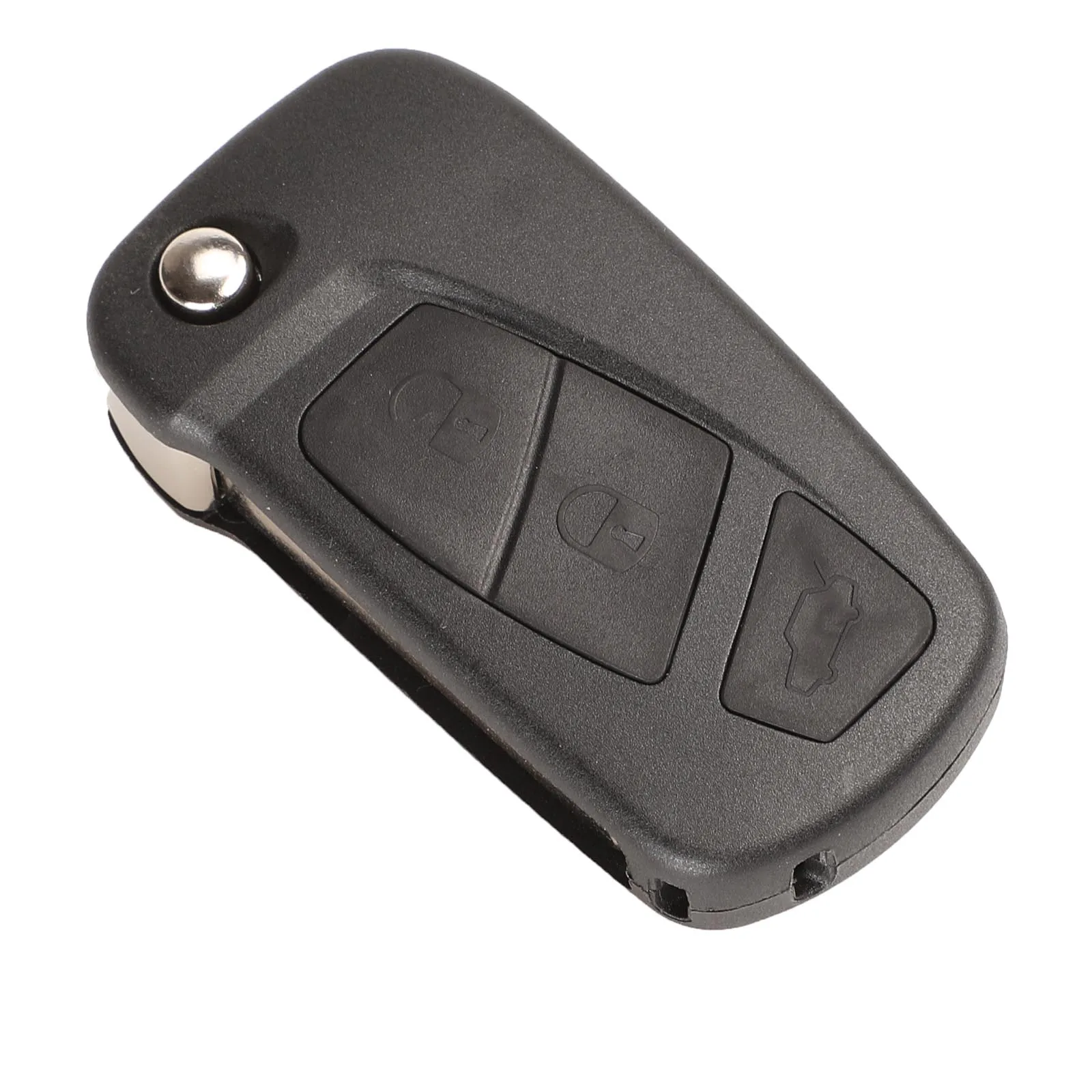 Funda de llave de coche con tapa para Ford KA 3 botones plegable a distancia para llave Fob