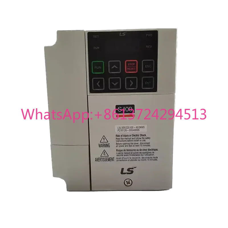 

Original LS S100 series Variable Frequency Drive LSLV0055S100-4EONNM LSLV0075S100-4EONNM LSLV0110S100-4EONNM LSLV0150S100-4EONNM