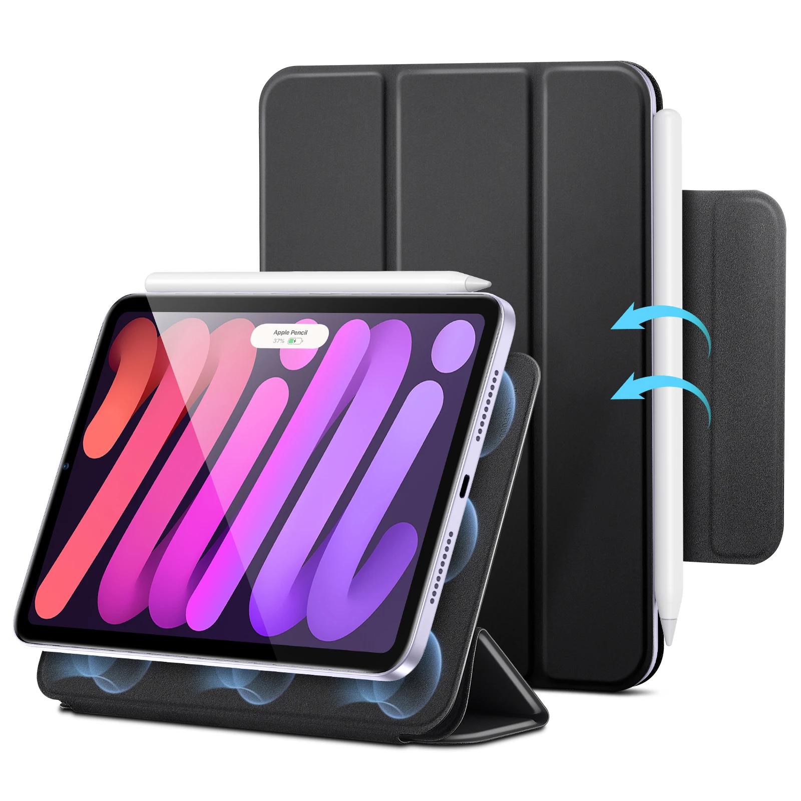 ESR für iPad Mini 7 A17 Pro Hülle Stoß- und Fallschutz Cover für iPad Mini 7./6. Generation Hülle (2024/2021)