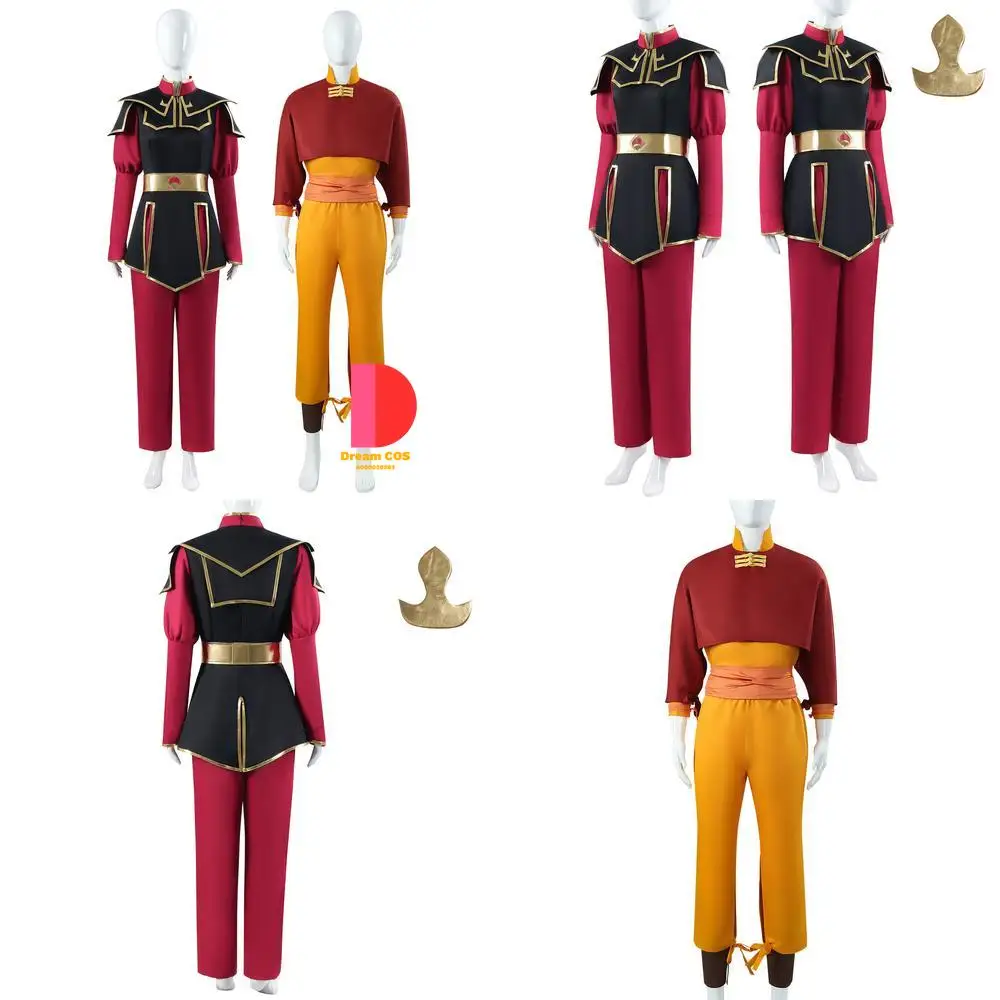 

Popular Movie TV Anime Cosplay Costume Anime Azula Classic Role Play Outfit for Adults for Comic Convention Halloween Party