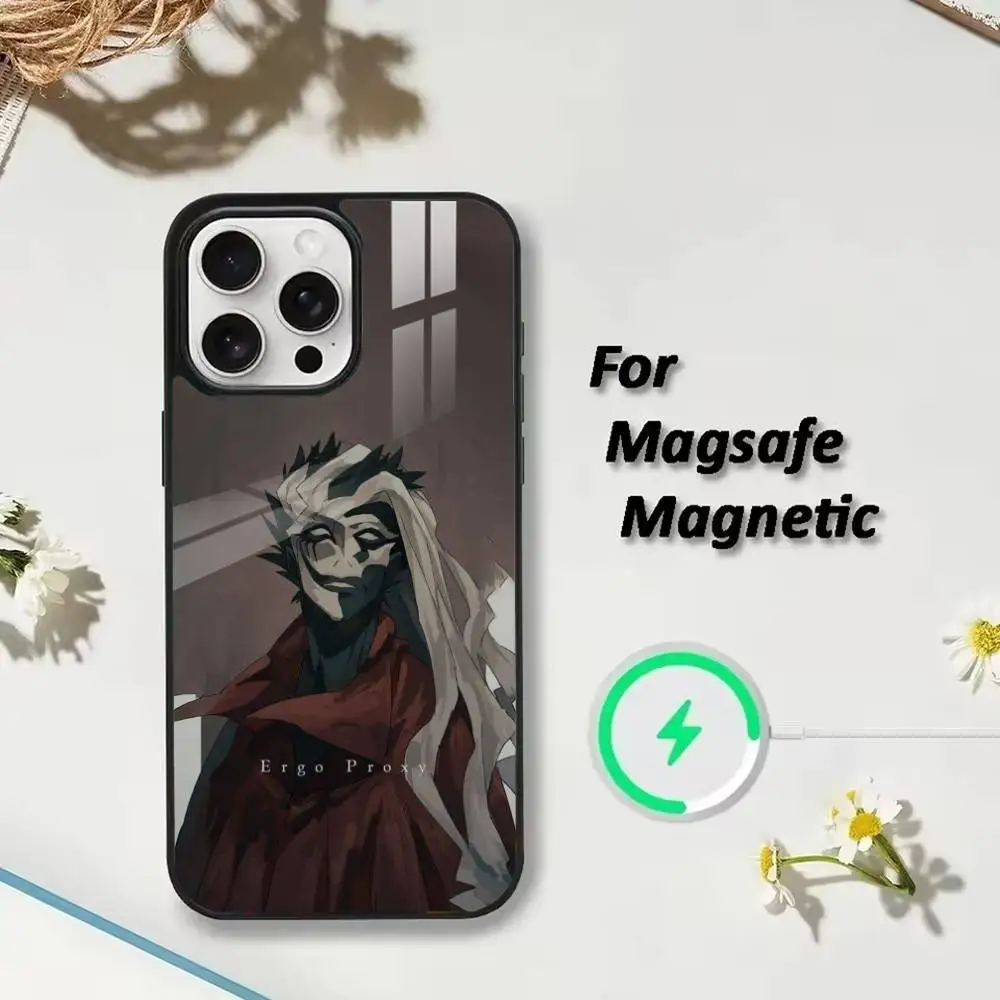 Anime E-ergo P-ProxyS Phone Case For iPhone 17,16,15,14,13,12,Plus,Pro,Max For Magsafe Magnetic Wireless Charge