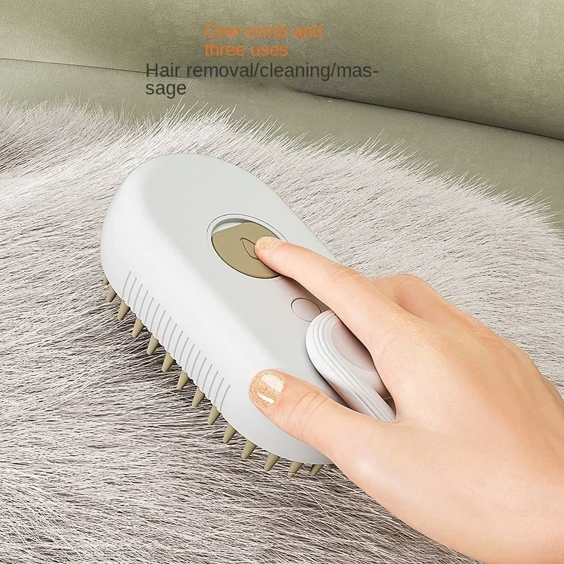 Cat Steam Brush Steamy Dog Brush 3 in 1 Electric Spray Cat Hair Brushes for Massage Pet Grooming Comb Hair Removal Combs New