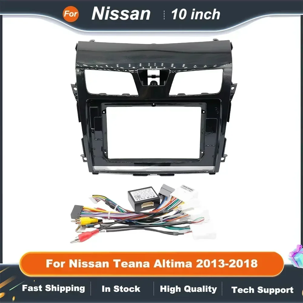 

9/10 Inch Android Car Stereo Dash Panel Kit with CANBUS Decoder for Nissan Teana Altima 2013-2018 Fascia Frame Installation