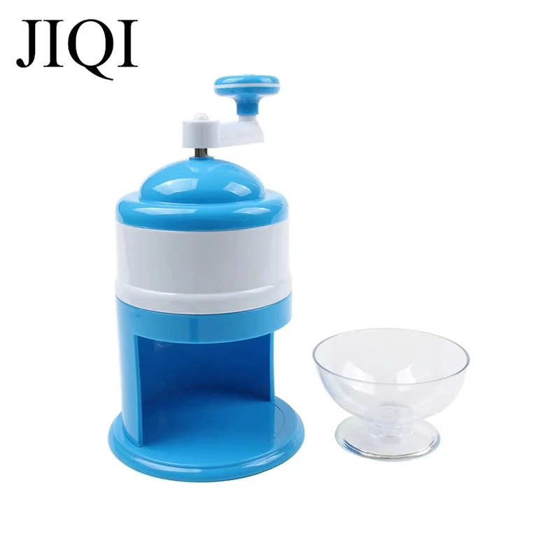 Handle DIY Ice Crusher Manual Multifunction Portable Ice slush Maker home Snow Cone Smoothie Ice Block Making Machine Ice Shaver