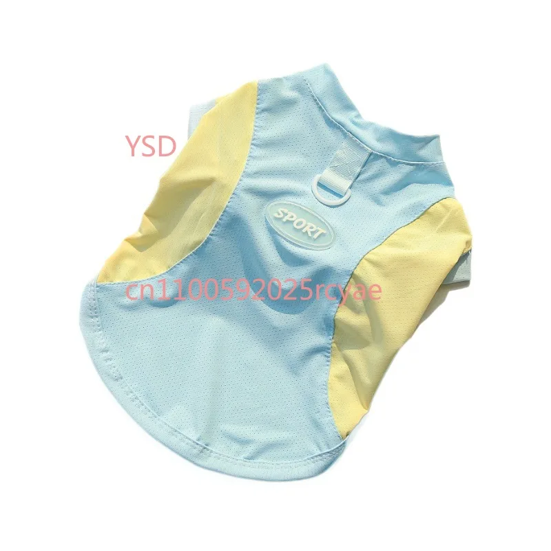 

Summer Cooling Protection Ice Silk Pet Clothes for Large Dogs and Cats