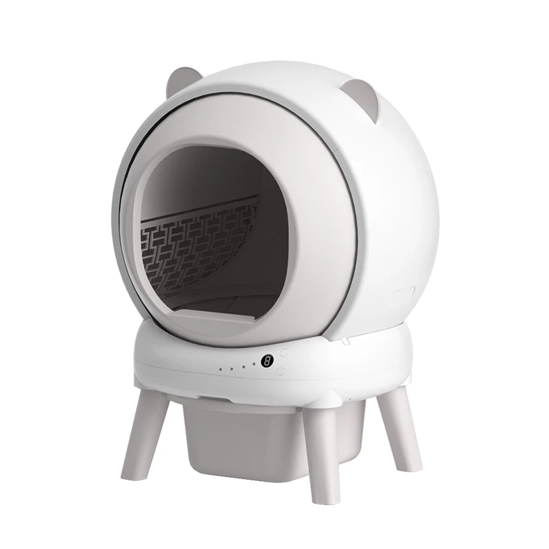 Smart Cat Box 60 litri di grande capacità supporta più gatti Scatola per gatti automatica autopulente con funzione deodorante