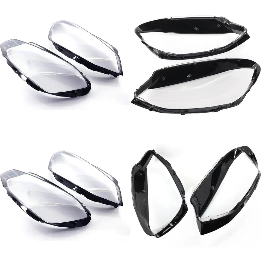 

Car Front Headlamp Headlight Lens Cover Compatible for VW Golf 7 MK7 GTI 2014 2015 2016 2017 Clear Transparent Lampshade(1 Pair)