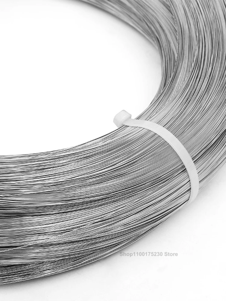 304 Stainless Steel Spring Wire 0.2/0.25/0.3/0.4/0.5/0.6/0.7/0.8/0.9/1/1.1/1.2/1.3/1.4/1.5/1.6-5mm Spring Steel Wire
