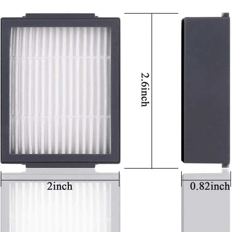 10 عبوات من فلاتر HEPA و6 عبوات من أكياس الغبار المكنسة الكهربائية لسلسلة Roomba I&E I7 I7+ I8 I3 I6+/Plus E5 E6 E7 ملحقات المكنسة الكهربائية