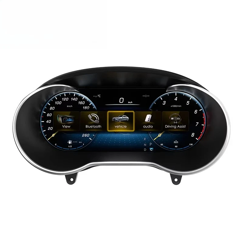 For Mercedes-Benz GLC C 2015-2019 Class 8GB Linux 4.1 Dashboard LCD Digital Trunking Speedometer Panel