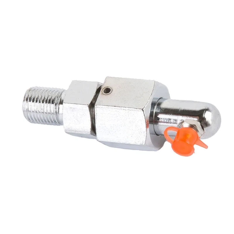 MUGURO for Yuchai CYD85 chain nozzle (flat head) M14-1.6 excavator chain nozzle tensioner oil injection valve 12954