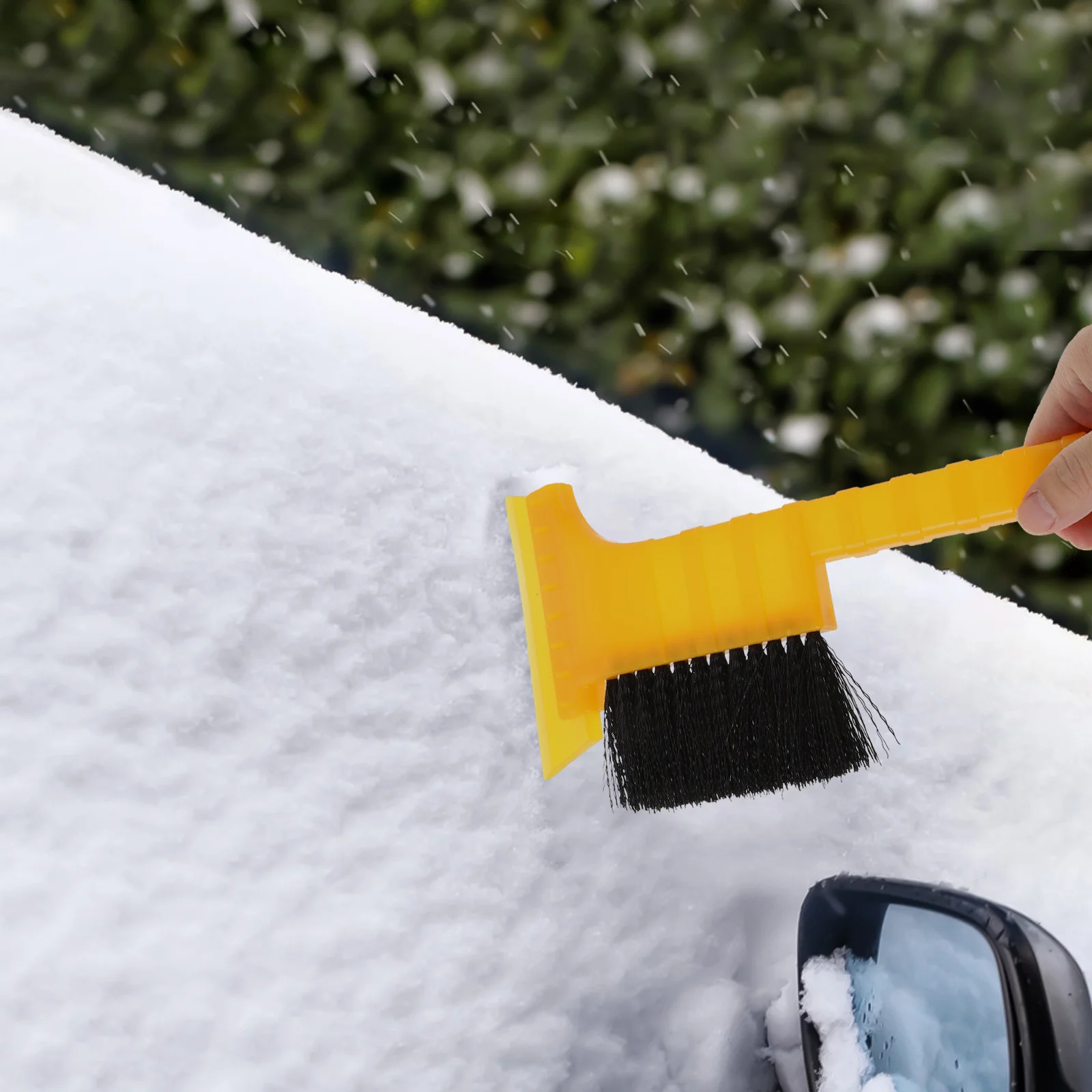 Snow Dual-purpose Ice Remover Scraper Cars Tool Abs Plastic Versatile Brush