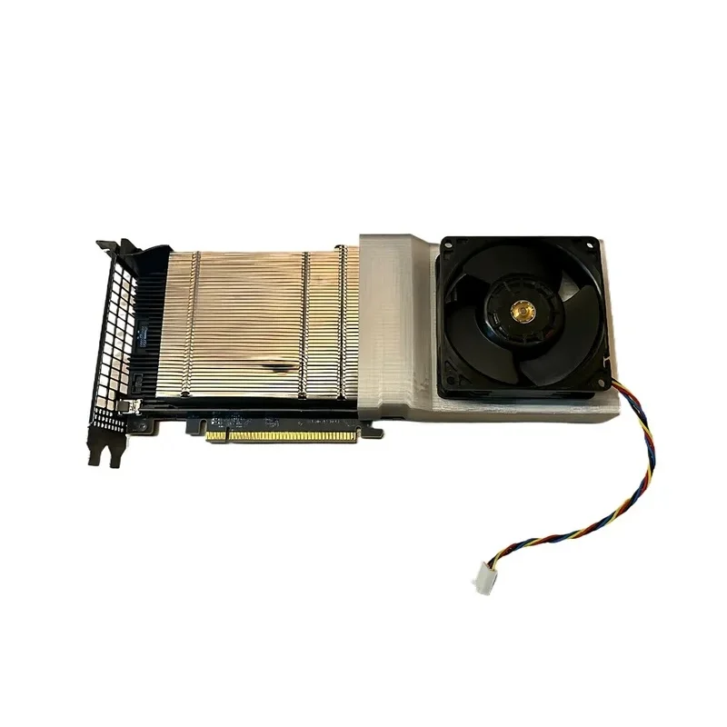 New A+ For AMD For Radeon Instinct MI25 MI50 GPU 8cm Down-blow Cooling Fan Upgrade