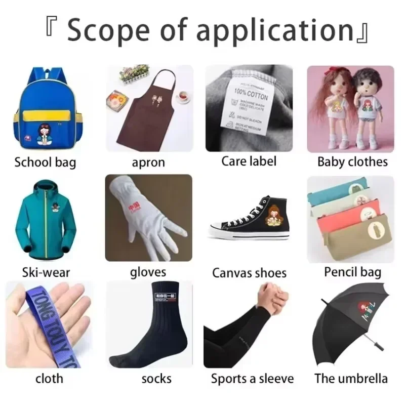 2 قطع لطيف الكرتون الدب الكي ملصقات نقل ساخنة للملابس، الفينيل ملصقات ساخنة أزياء جديدة DIY الملابس قبعة ملصقات #4