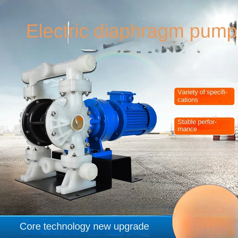 DBY3S-STFF Electric Diaphragm Pump Engineering Plastic  Automatic High Pressure Water Pump Acid and Alkali Corrosion Resistance