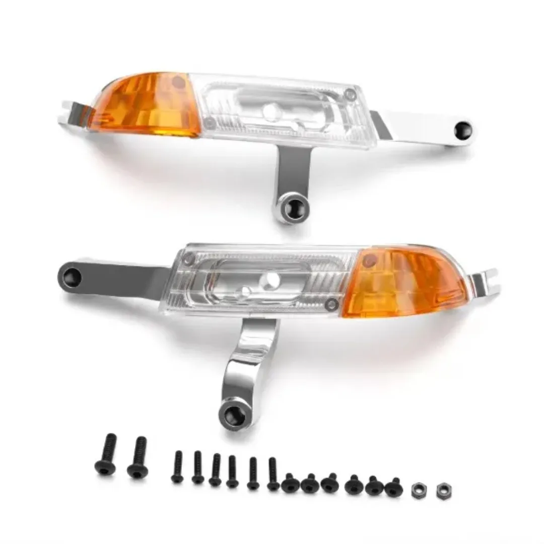 For Rlaarlo SLEVO‑07 1/7 RC Rally Car Custom Harness Headlight Taillight Spotlight Backfire Light Controller Accessories
