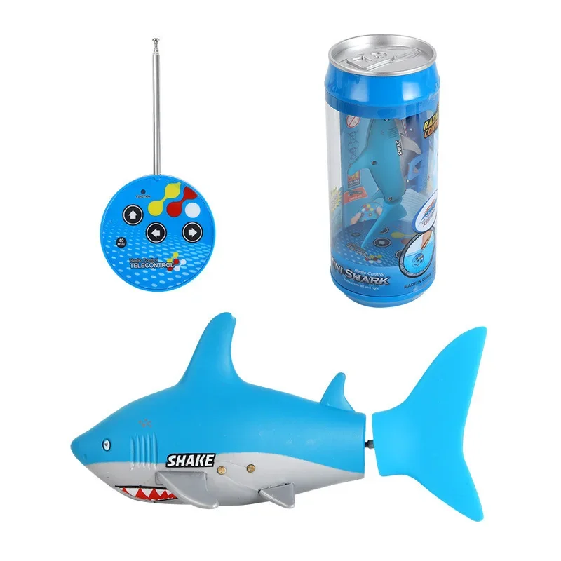 Mini RC U-Boot 4-Kanal-Fernbedienung für kleine Haie mit USB-Fernbedienung, Spielzeug, Fischboot, bestes Weihnachtsgeschenk für Kinder, Kinder, Neu