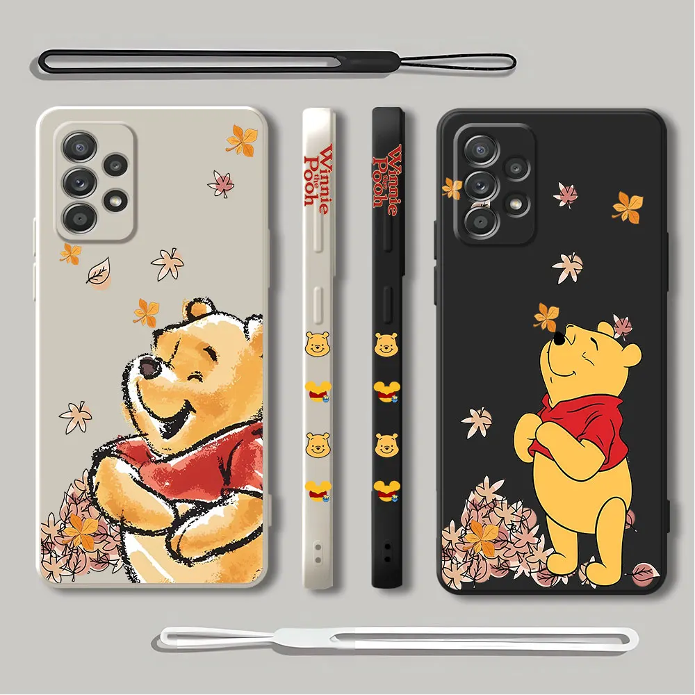 Disney Winnie the Pooh Phone Case for Samsung Galaxy A05s A02s A31 A01 Core A10 A03 A02 A04e A20s A70 A51 A50 Silicone Cover