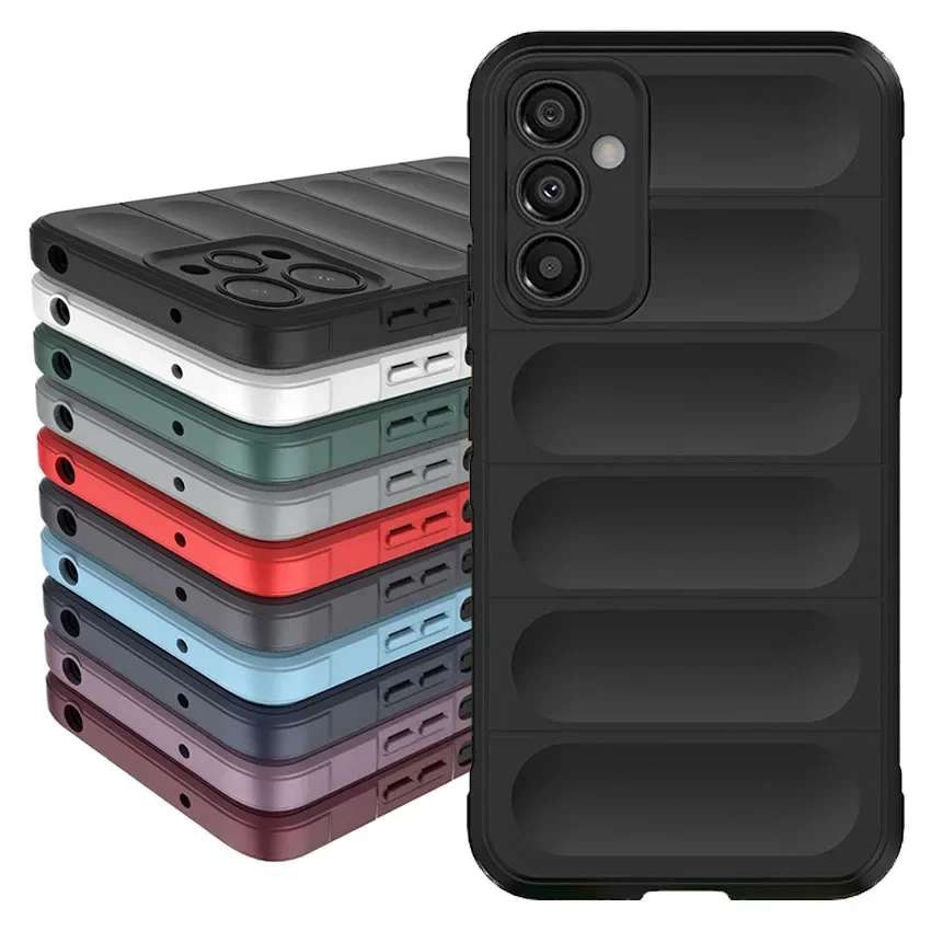 Новый противоударный чехол для Samsung Galaxy A56 A36 A26 A16 A06 M16 M06 M35 M55 M15 A55 A35 A15 F16 F06 A05 A05S Силиконовая задняя крышка