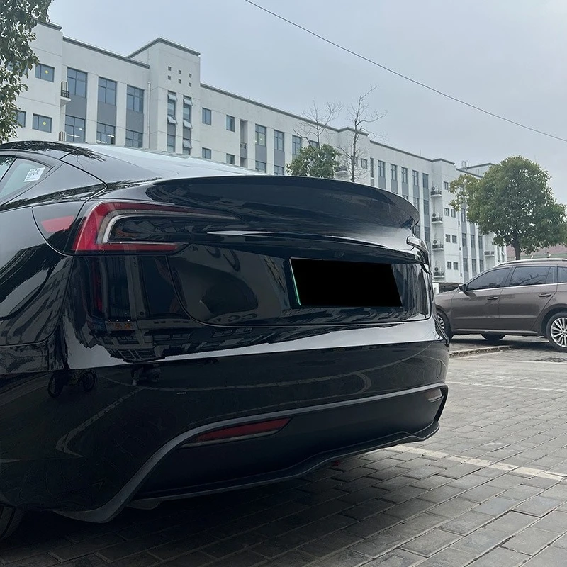 

Suitable for Rejuvenating The New Version of Tesla Model3 P Version, Rear Spoiler with Small Surround Trims