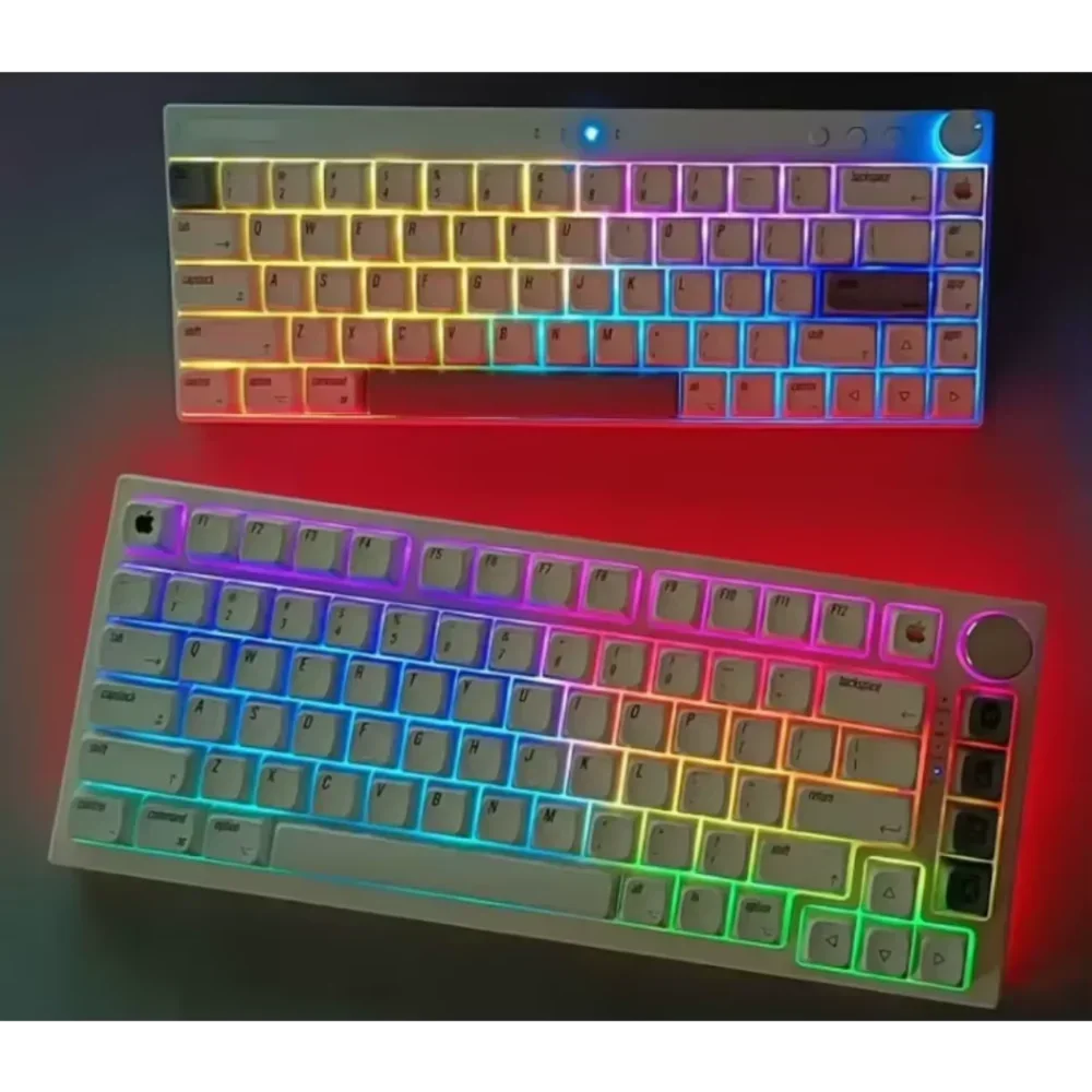 أغطية مفاتيح GEFENSI Apple Wind MAC PBT XDA ارتفاع الإنجليزية اليابانية الكورية 127 مفتاحًا للوحة مفاتيح الألعاب الميكانيكية غطاء مفاتيح مخصص #5