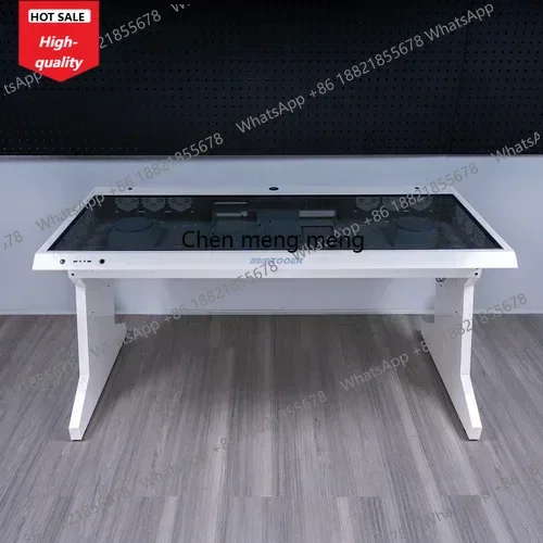 

C139 Computer case integrated table cool sci-fi water-cooled special-shaped built-in fully transparent, e-sports table