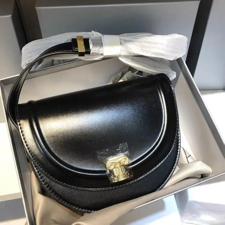 Women\'s Leather Crossbody Handbags Shoulder Saddle Bags Vintage Purses Boho Satchel Hand Bag Ladies Sling Phone Wallet
