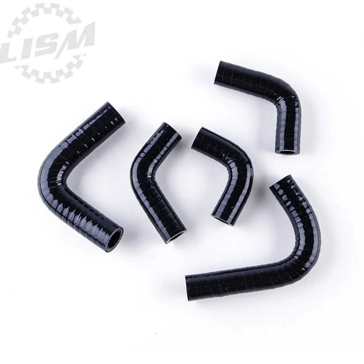 5PCS For Subaru Forester XT WRX STI Water Pump 3-ply Silicone Underbelly Coolant Radiator Hose Pipe Replacement Auto Parts