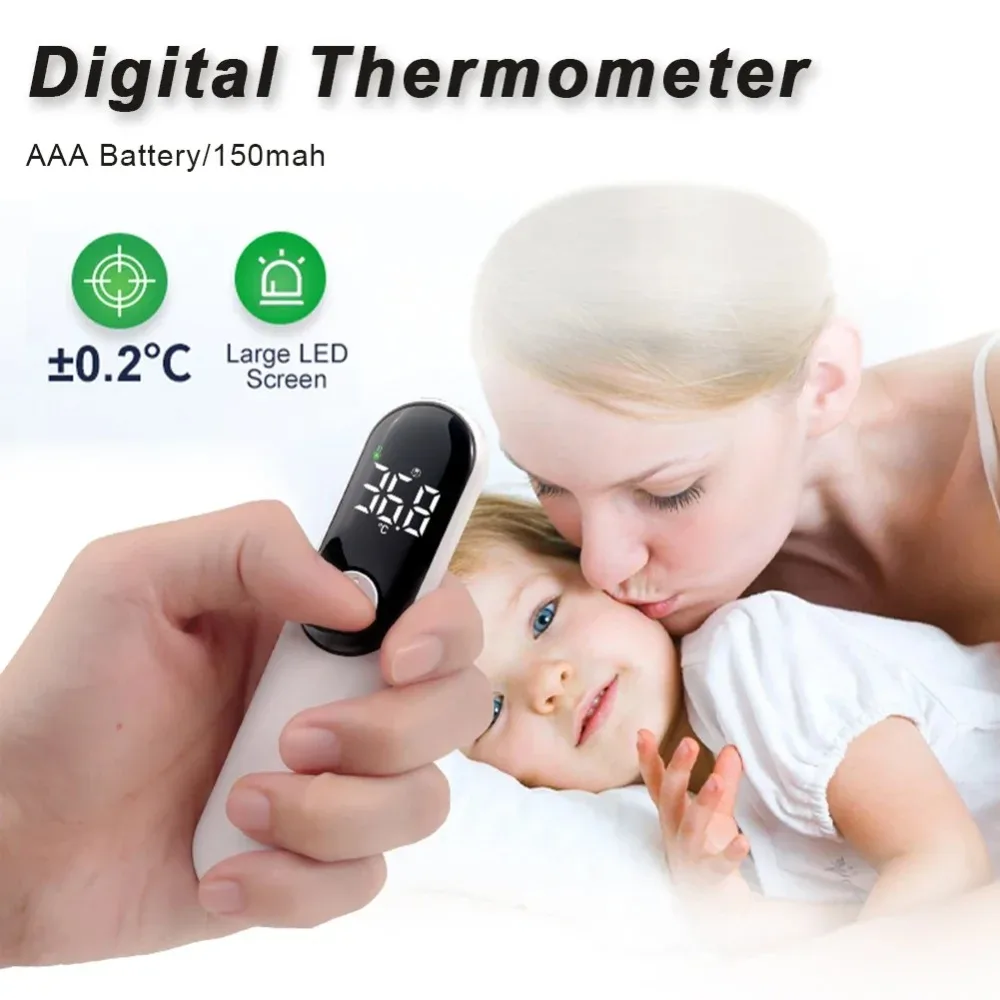 

Thermometer Infrared Digital LCD Body Measurement Kids Adult Fever IR Children Non-Contact ChargeableTermometro for Baby Adult